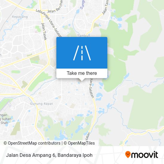 Jalan Desa Ampang 6 map