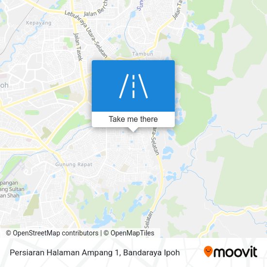 Peta Persiaran Halaman Ampang 1