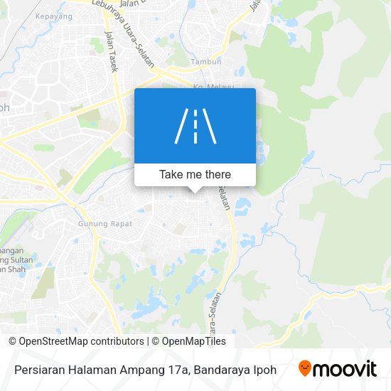 Peta Persiaran Halaman Ampang 17a