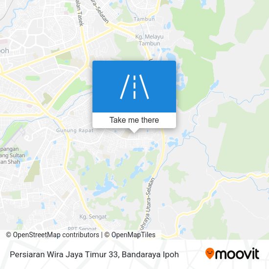 Peta Persiaran Wira Jaya Timur 33