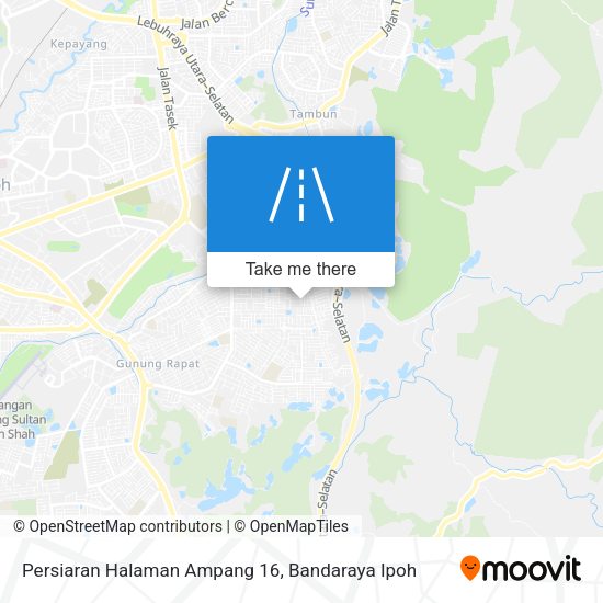 Persiaran Halaman Ampang 16 map