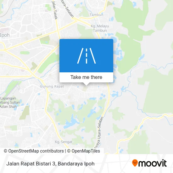Jalan Rapat Bistari 3 map