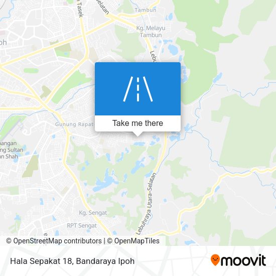 Peta Hala Sepakat 18