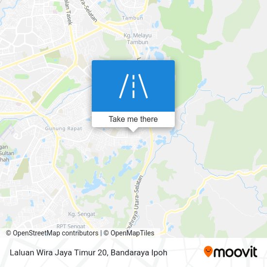 Peta Laluan Wira Jaya Timur 20