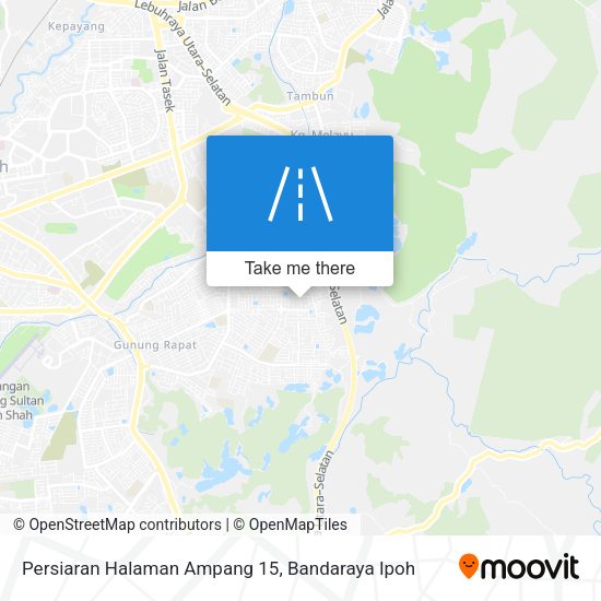 Peta Persiaran Halaman Ampang 15