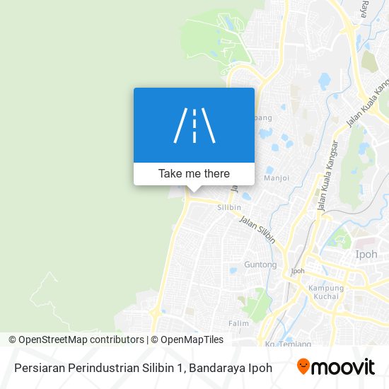 Peta Persiaran Perindustrian Silibin 1