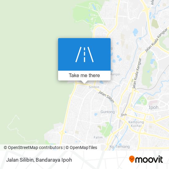 Jalan Silibin map