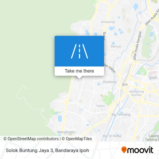 Peta Solok Buntung Jaya 3
