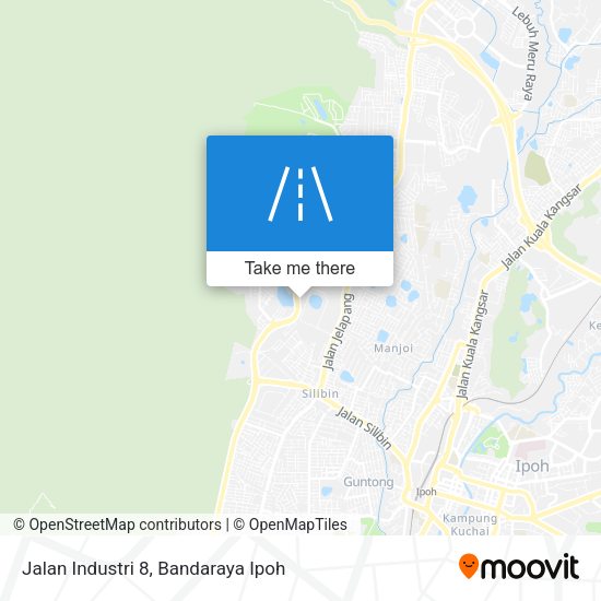 Jalan Industri 8 map