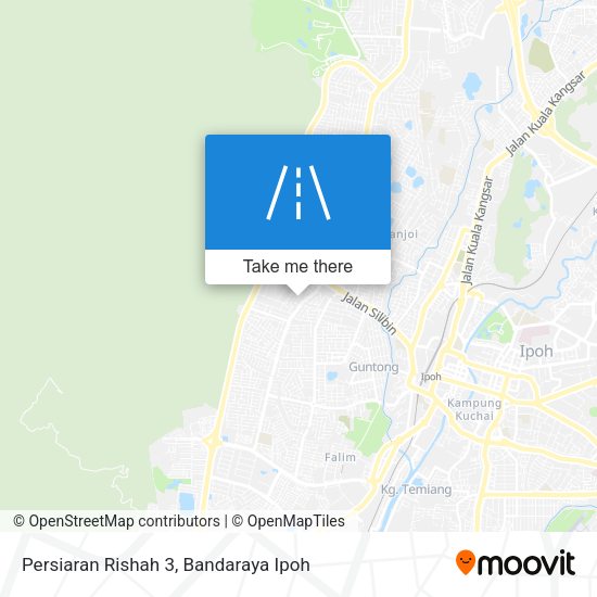Peta Persiaran Rishah 3