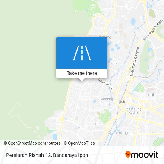 Peta Persiaran Rishah 12