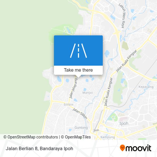 Jalan Berlian 8 map