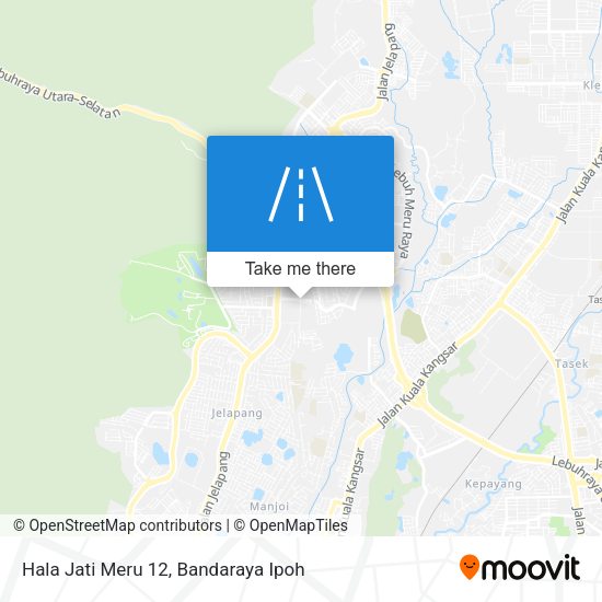 Hala Jati Meru 12 map