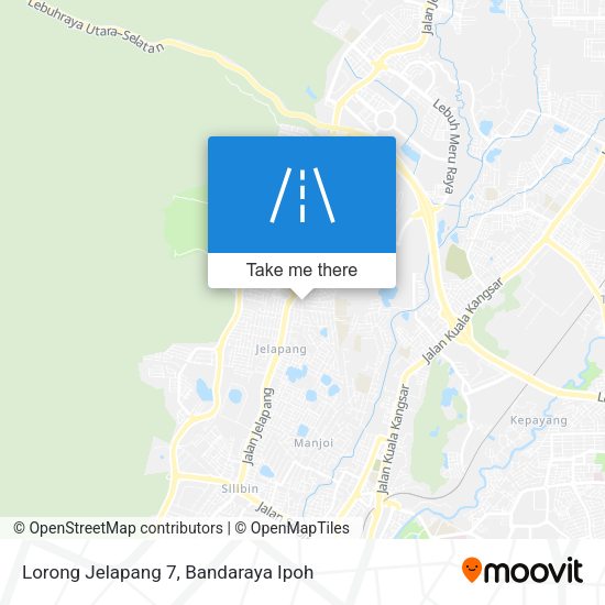 Peta Lorong Jelapang 7