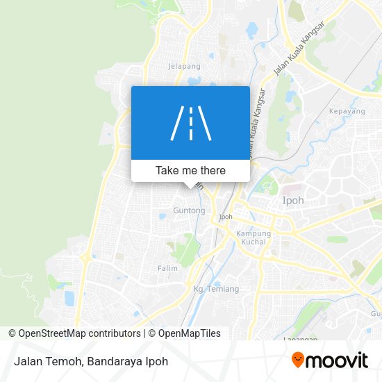 Peta Jalan Temoh