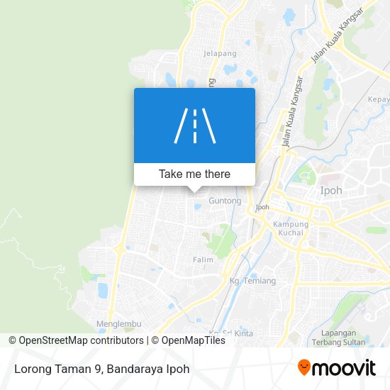 Lorong Taman 9 map