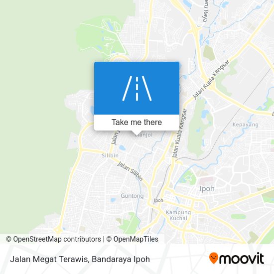 Peta Jalan Megat Terawis