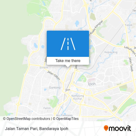 Peta Jalan Taman Pari