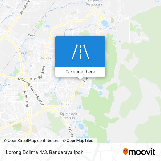 Peta Lorong Delima 4/3