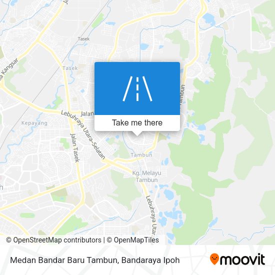 Peta Medan Bandar Baru Tambun