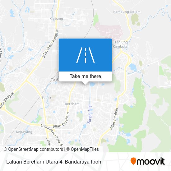 Laluan Bercham Utara 4 map
