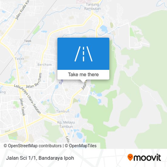 Jalan Sci 1/1 map