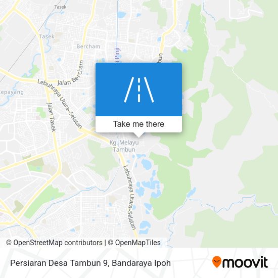 Peta Persiaran Desa Tambun 9