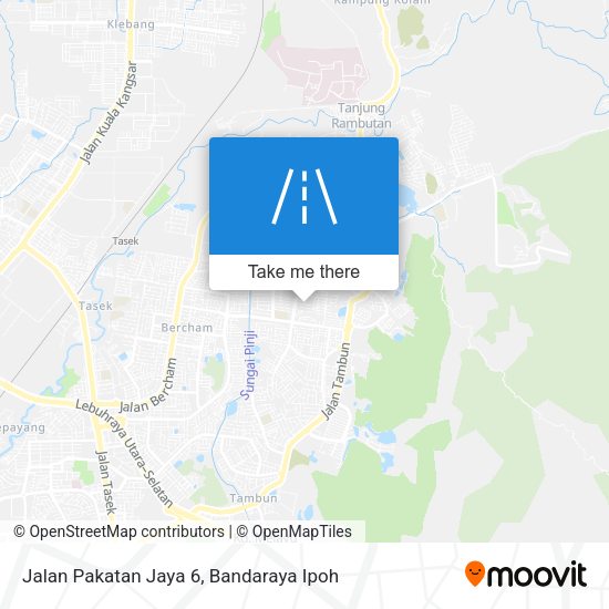 Peta Jalan Pakatan Jaya 6