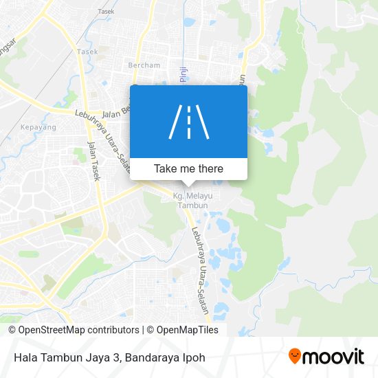 Hala Tambun Jaya 3 map