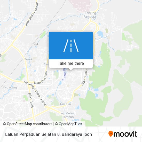 Laluan Perpaduan Selatan 8 map