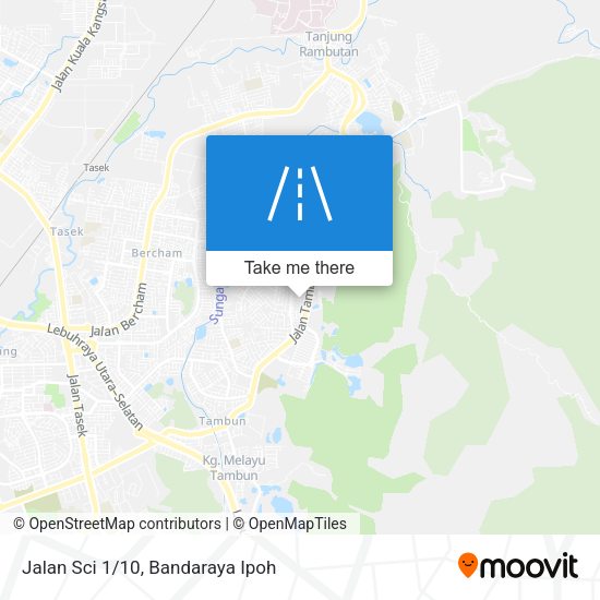 Jalan Sci 1/10 map