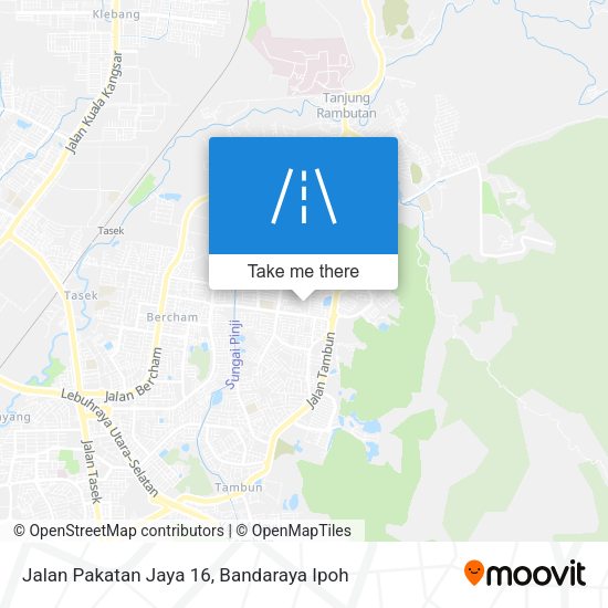 Peta Jalan Pakatan Jaya 16