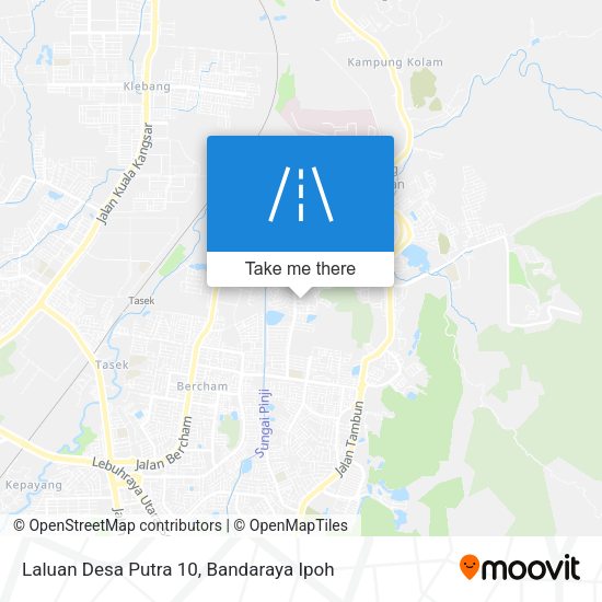 Peta Laluan Desa Putra 10