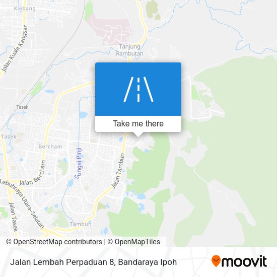 Peta Jalan Lembah Perpaduan 8