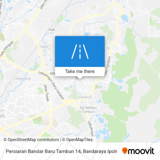 Persiaran Bandar Baru Tambun 14 map