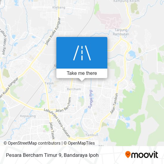 Pesara Bercham Timur 9 map