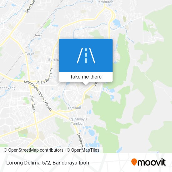 Lorong Delima 5/2 map