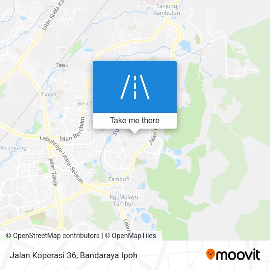 Peta Jalan Koperasi 36