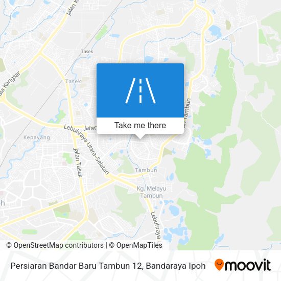 Persiaran Bandar Baru Tambun 12 map