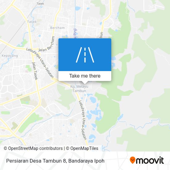 Peta Persiaran Desa Tambun 8