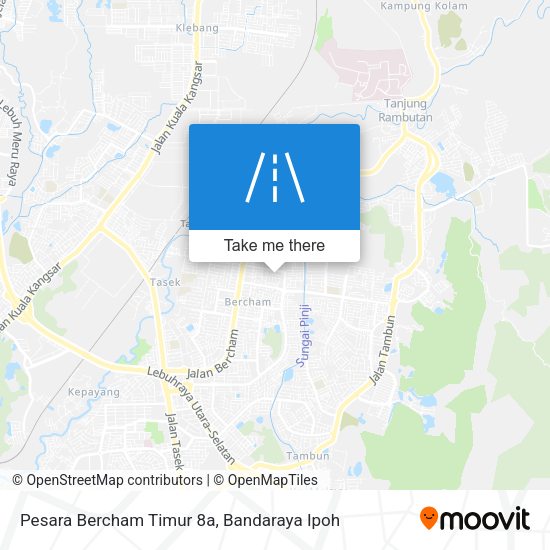 Peta Pesara Bercham Timur 8a