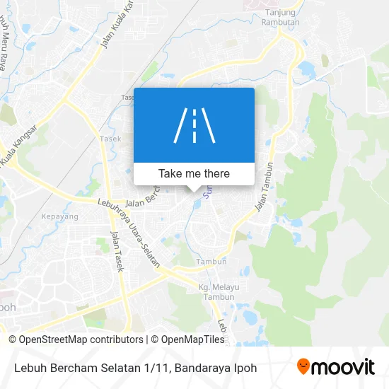 Lebuh Bercham Selatan 1/11 map