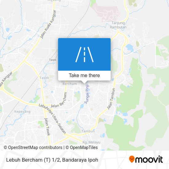 Lebuh Bercham (T) 1/2 map