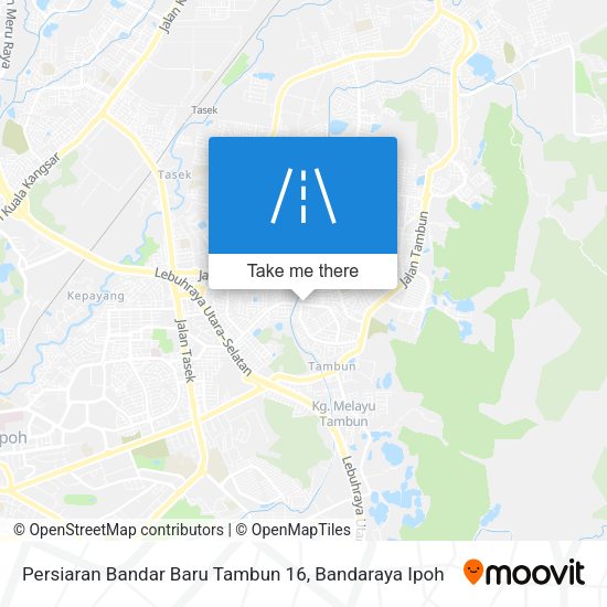 Persiaran Bandar Baru Tambun 16 map