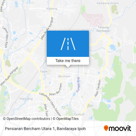 Peta Persiaran Bercham Utara 1