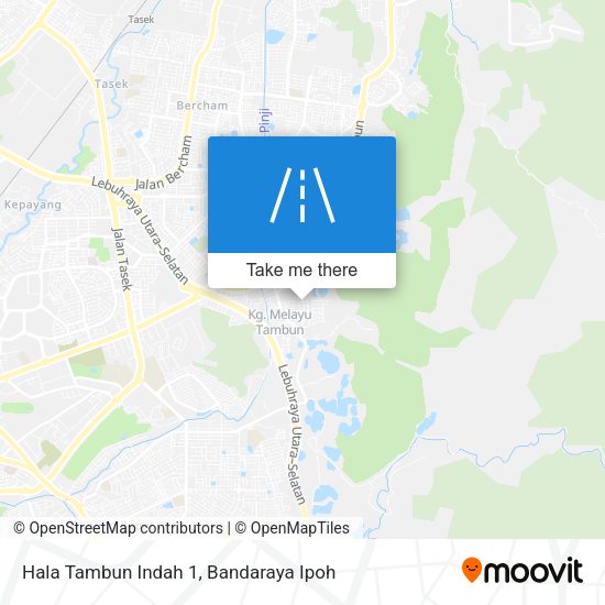 Peta Hala Tambun Indah 1