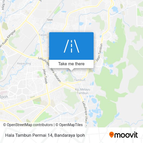 Hala Tambun Permai 14 map
