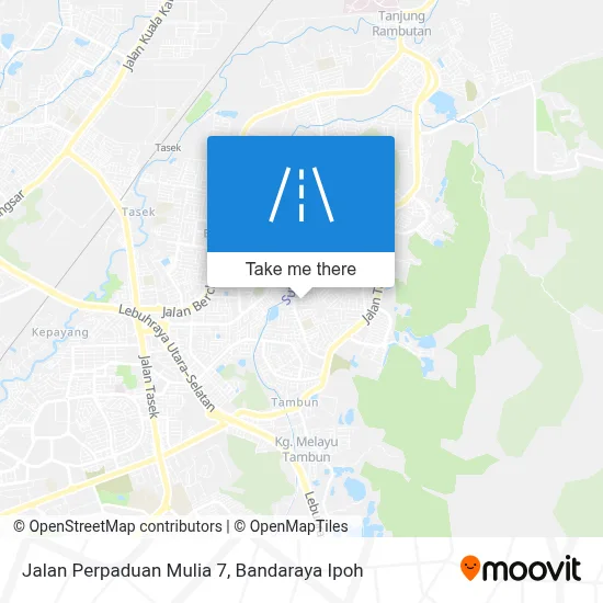 Jalan Perpaduan Mulia 7 map