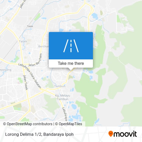 Lorong Delima 1/2 map