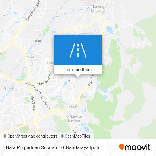 Peta Hala Perpaduan Selatan 10